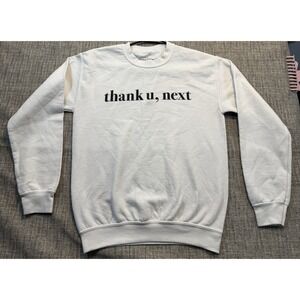White Graphic Sweatshirt